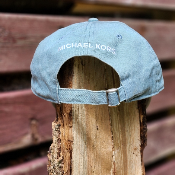 Michael Kors Unisex Adults Adjustable Baseball Cap Hat Seafoam One Size - Picture 3 of 6